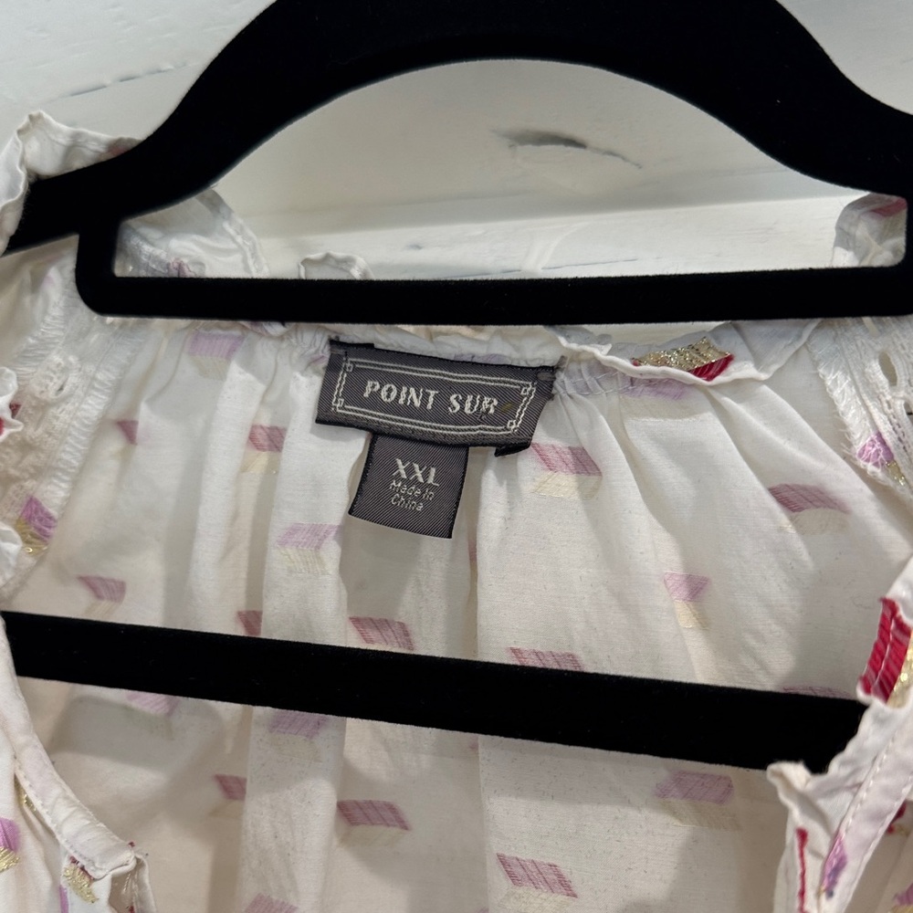 Point Sur blouse - Picture 2 of 6
